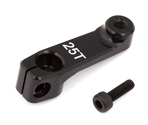 Team Associated 20mm Aluminum Clamping Servo Horn (25T-Futaba/Savox/ProTek),