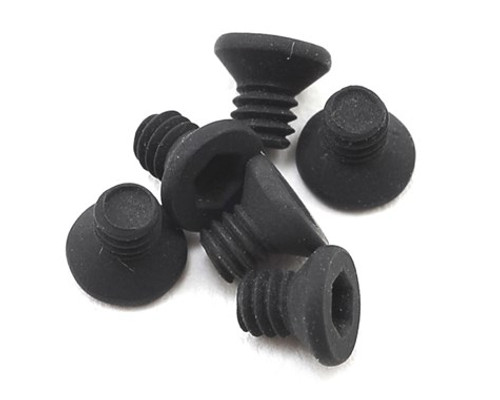Team Associated 2x3mm Flat Head Screws (6),
