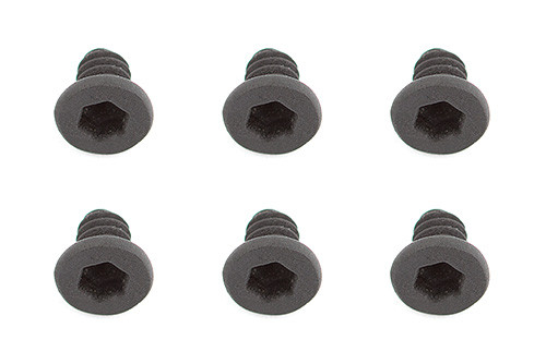 Team Associated 2x3mm Flat Head Screws (6),