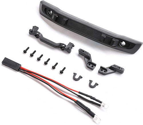 Front Bumper w/LED: SCX24 Bronco