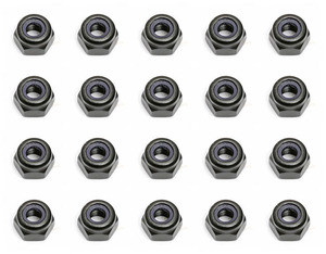 Team Associated 3mm Locknut (20),
