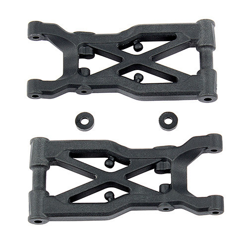 Team Associated RC10B74 Rear Suspension Arm Set (Hard),