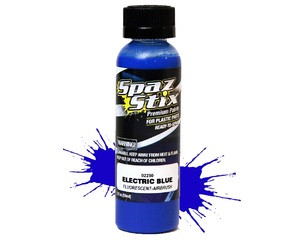 ELECTRIC BLUE FLUORESCENT AIRBRUSH PAINT 2OZ ,