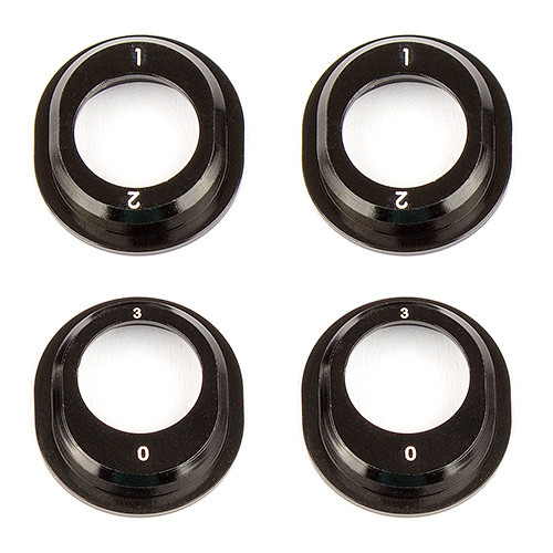 Team Associated B6.1/B6.1D Aluminum Differential Height Inserts,