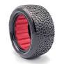 1/10 Scribble Rear 2.2 Tires, Super Soft with Red Inserts (2): Buggy