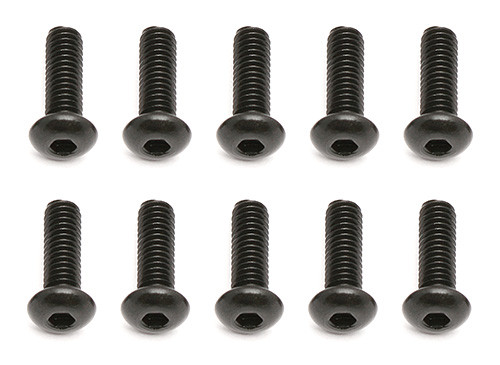 Team Associated 2.5x8mm Button Head Screw (6),