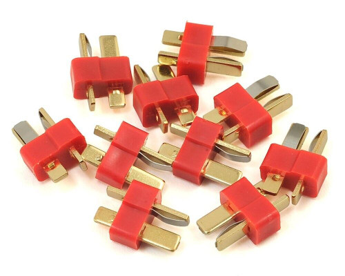 T-Style Bulk Package Connectors (10 Male)