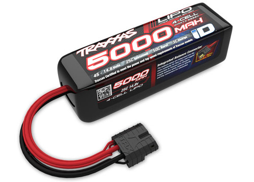 4S LIPO 5000MAH 14.8V 25C LONG