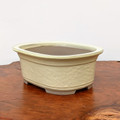 7-13" Cream Glazed Pot 7-13" Cream Glazed Pot