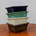 7-8" Rectangular Japanese Pots