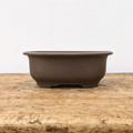 6-8" Oval Unglazed Japanese Pots