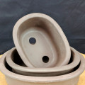 Oval Japanese Bonsai or Succulent Planters