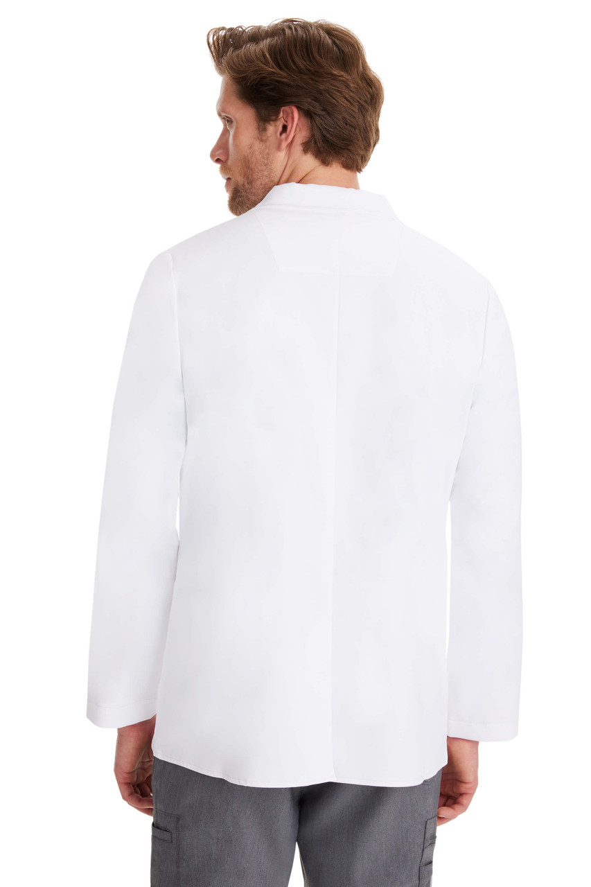 Healing Hands White Coat Men's Leo Coat #5150