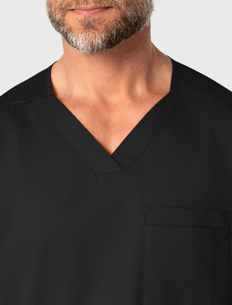 Wink Work Men's V-Neck Top #103