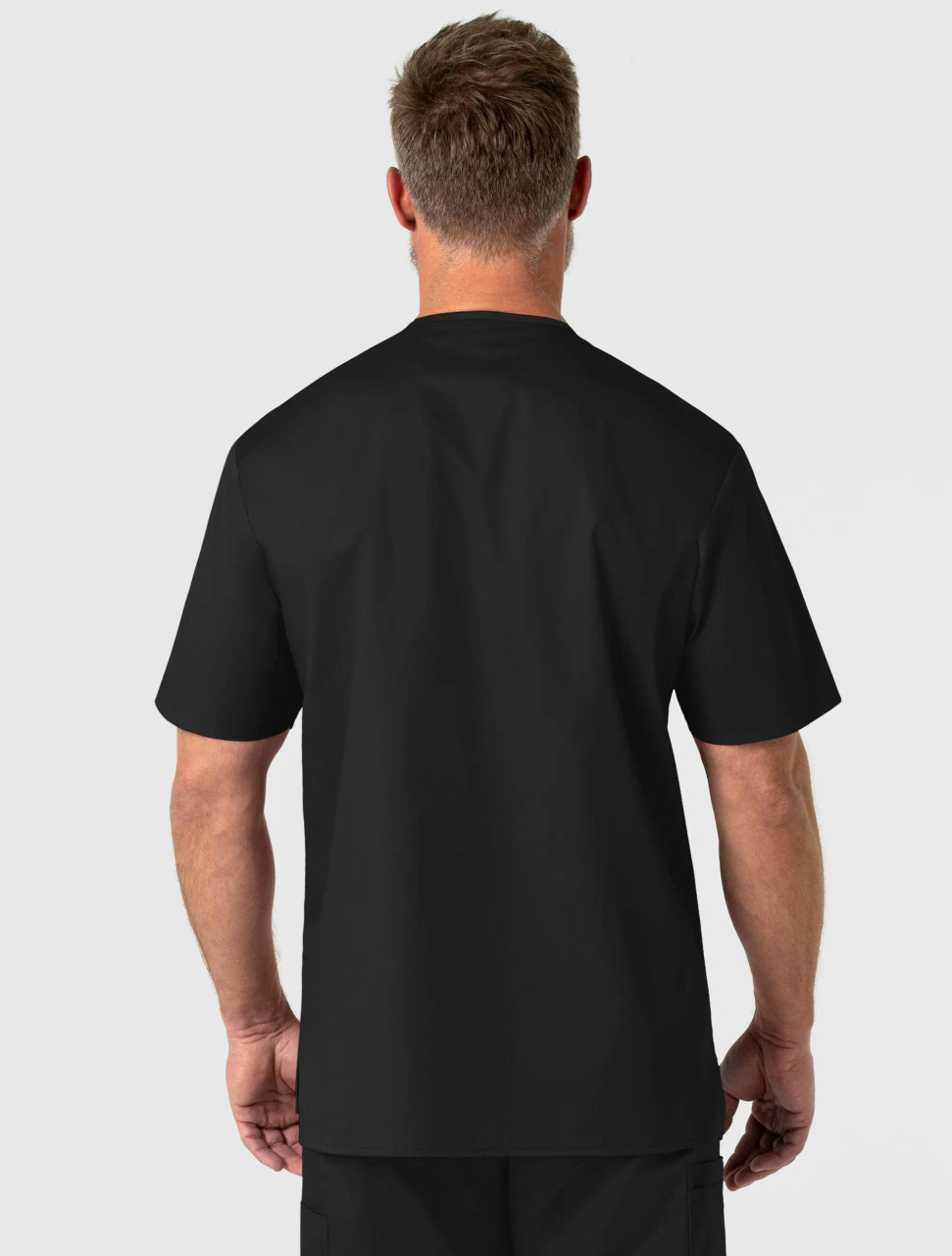 Wink Work Men's V-Neck Top #103