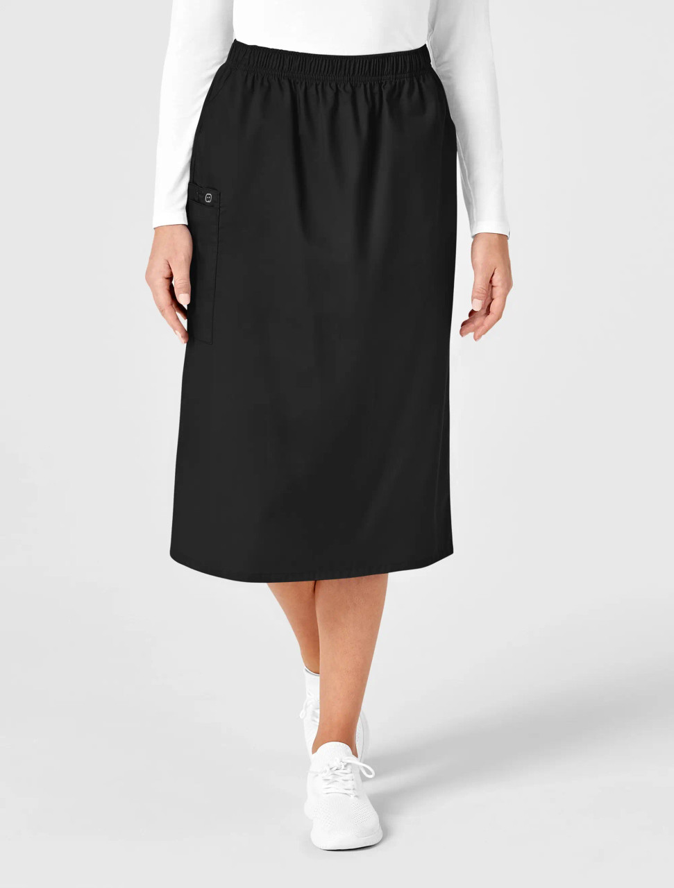 Wink Work Women's Pull On Cargo Skirt #701