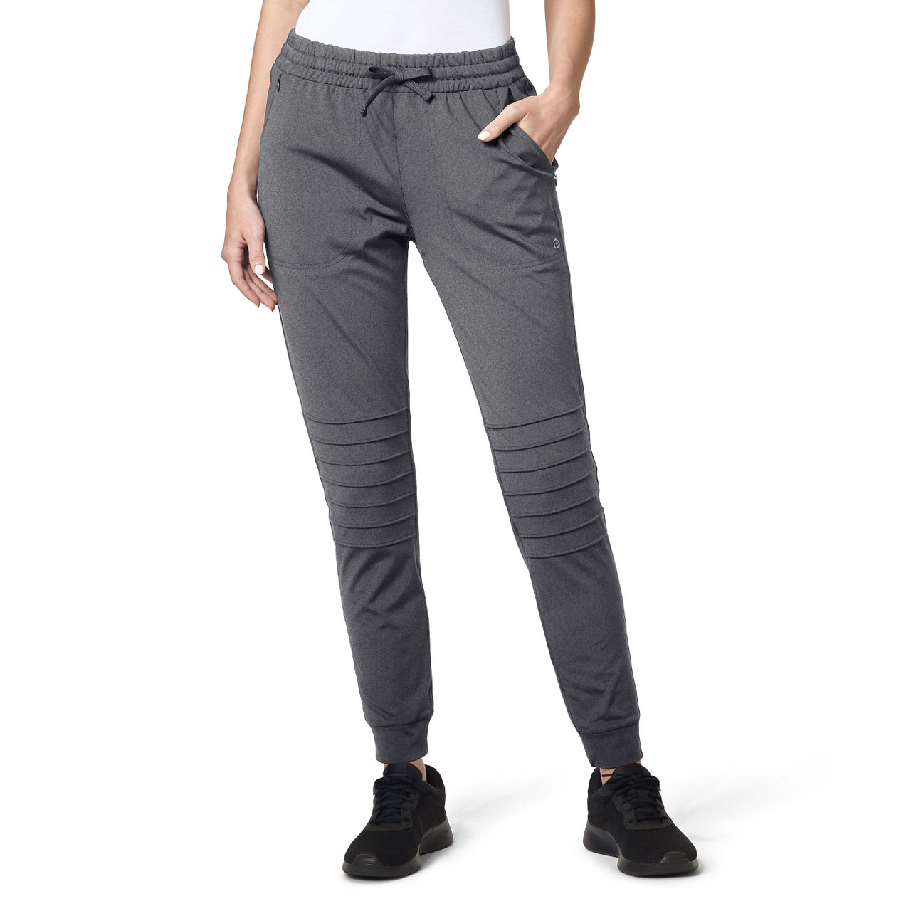 Moto Pintuck Pant #5199 WonderWink