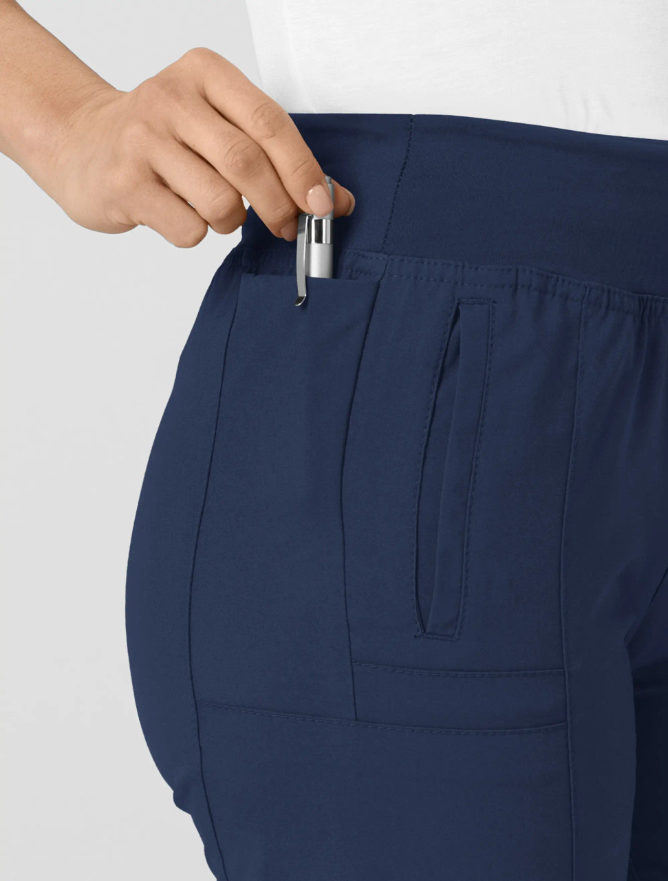 Pocket Men's 7-Pocket Internal Drawcord Button Front Closure