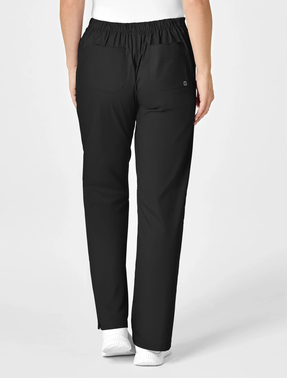 【WONDER WONDER】Summer Semi-Wide Back Banding Cotton Pants Wink Work Women's Flare Leg Pant #502