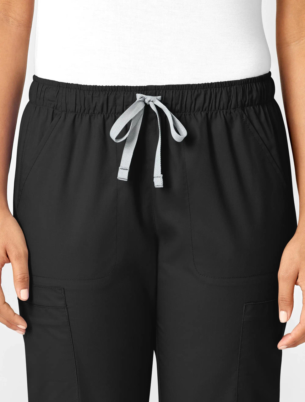 Gonna Pantsuit WonderWink Per Infermiere E Medici – Modello Cargo Con Tasche, Elastico In Vita, Colore Donna