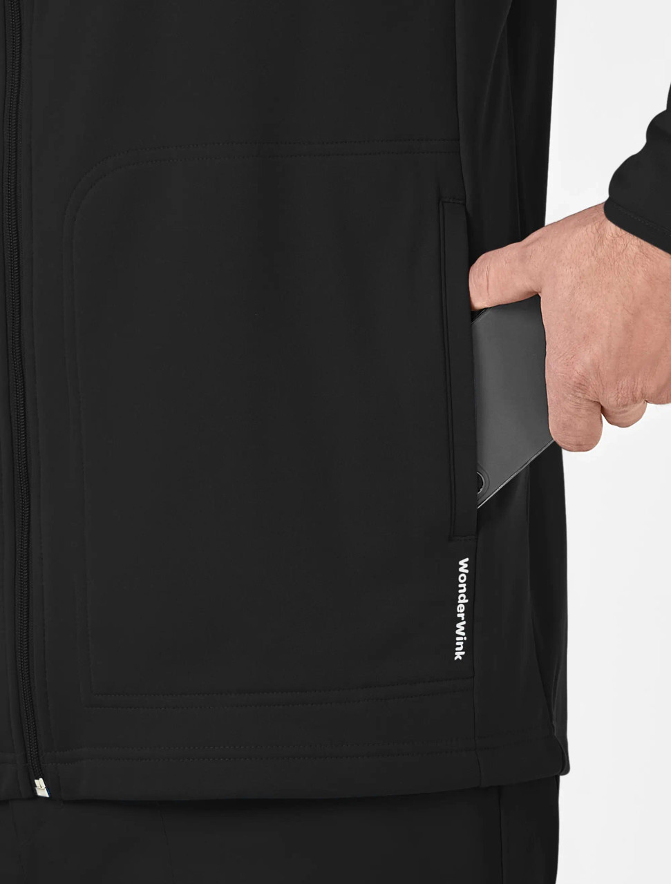 Wink Layers Men's Fleece Full Zip Jacket #8309