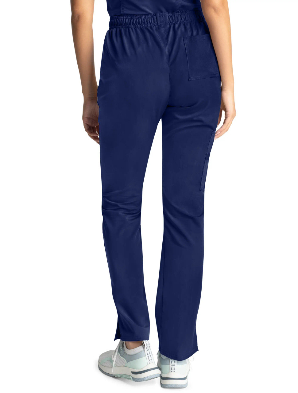 Girls Cargo Pocket Drawstring Sweatpants - Royal Blue