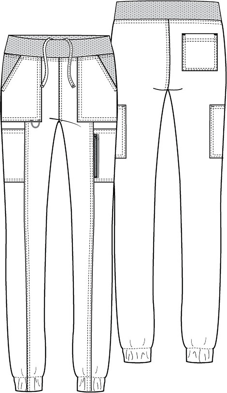 TYPESERVICE ■ Side Pocket Silhouette Pants Summit Utility Pants