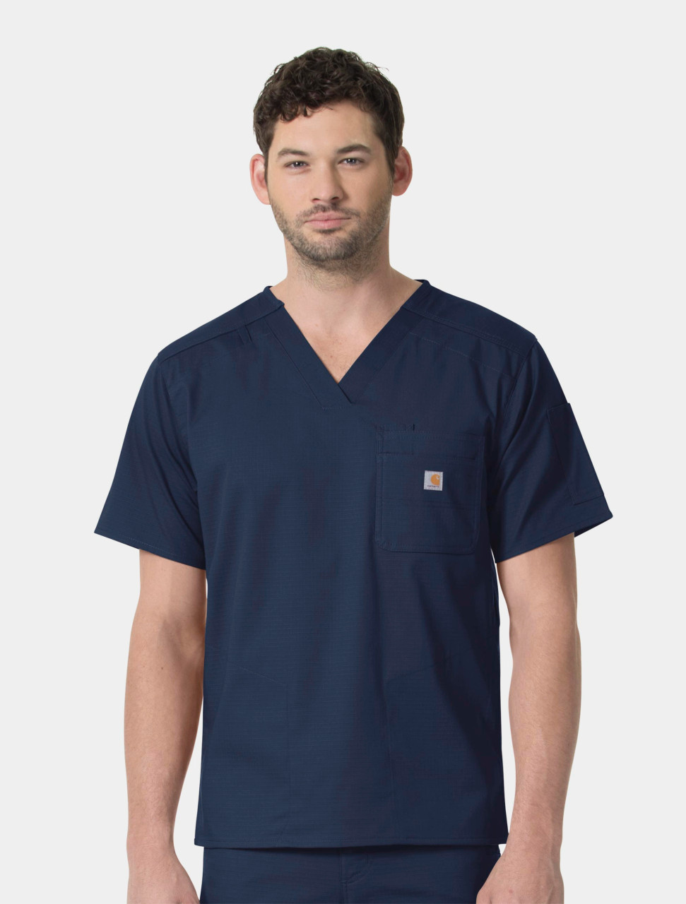 CARHARTT Rugged Flex Ripstop Men's Chest Pocket Scrub Top C16418