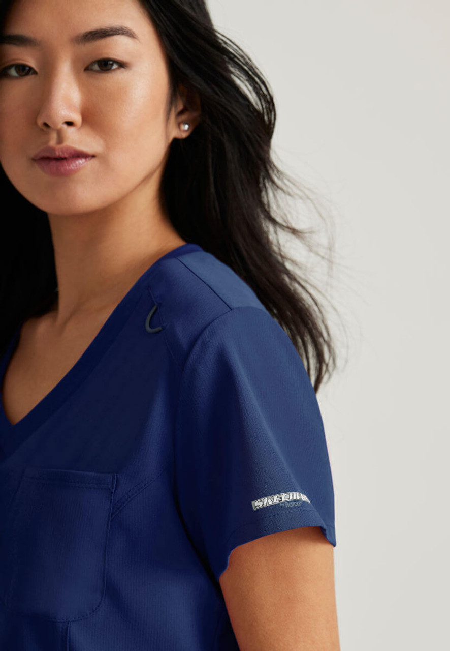 Barco Uniforms: Skechers by BarcoWomen's 2-Pocket Stability Snap Front  Jacket, Discount Barco Nursing Scrubs and Medical Uniforms, Discounts on  Barco Scrubs