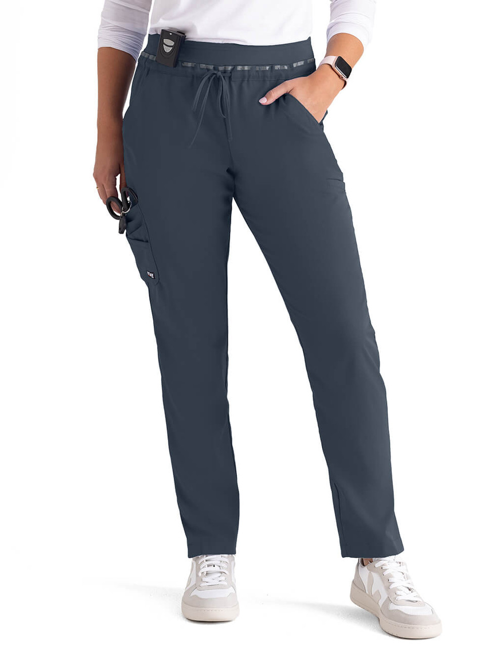 Grey's Anatomy Impact Mid-Rise Straight Leg Dental Scrub Pants #7228