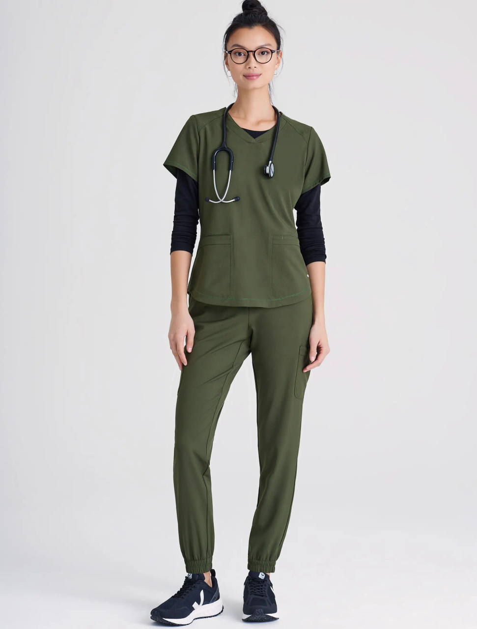 Grey's Anatomy Evolve Women's Terra Cargo Jogger #GSSP625 - The Uniform  Outlet
