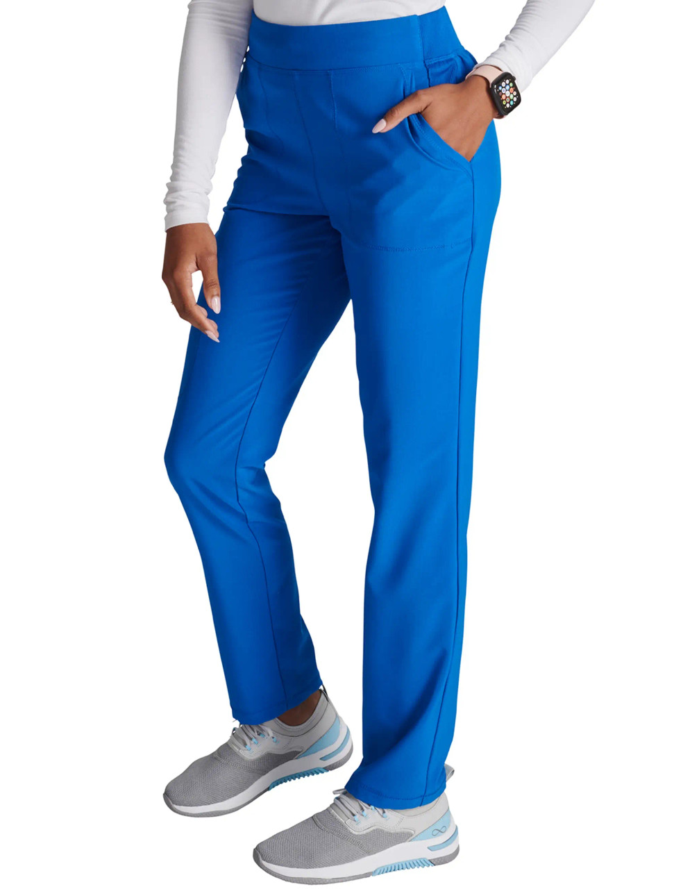 Cherokee CK248 Women's Tapered Leg Pull On Cargo Pant – Valley West Uniforms