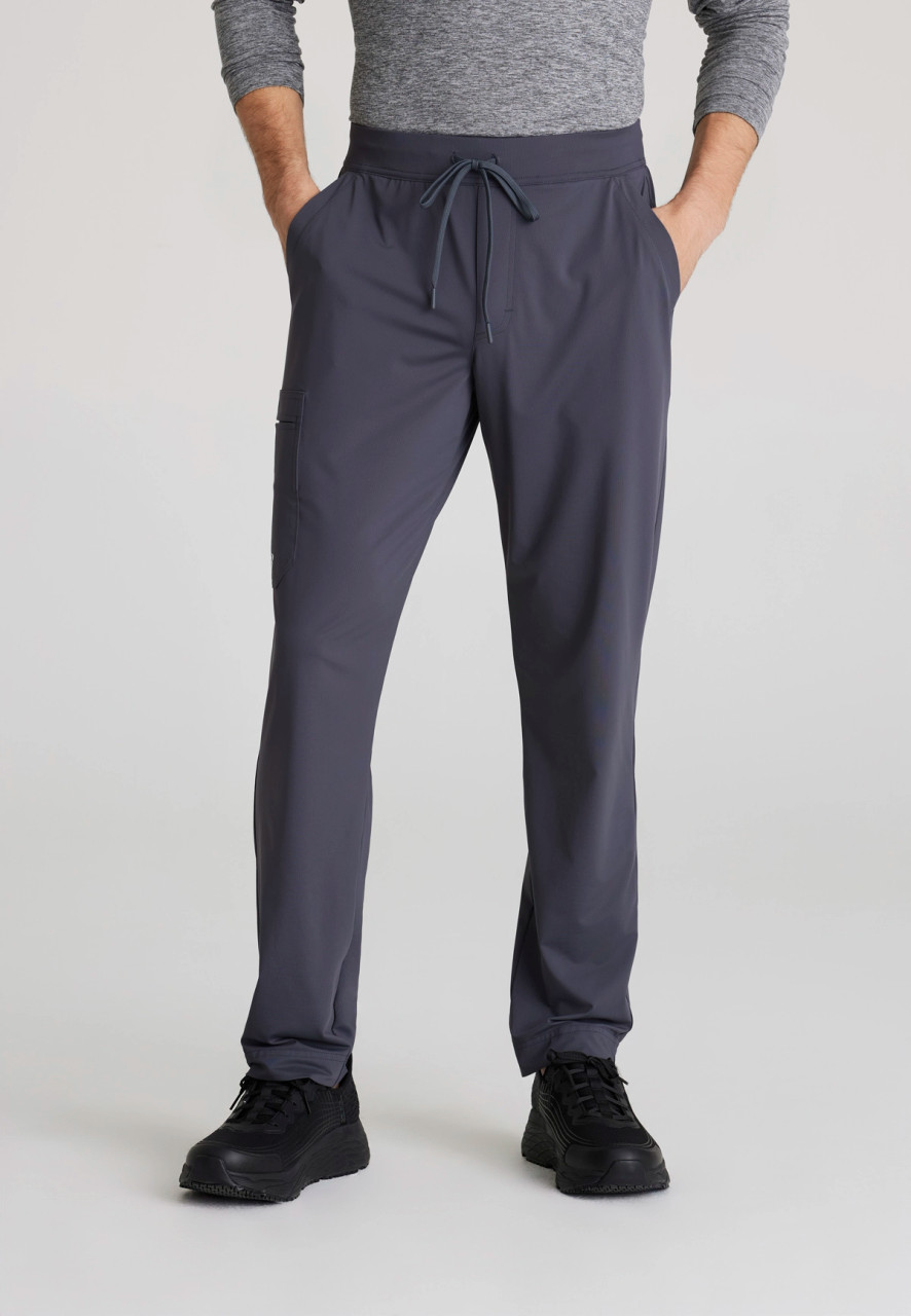 SKECHERS by BARCO Slip-ins Men's 4-Pocket Slim Straight Scrub Pant