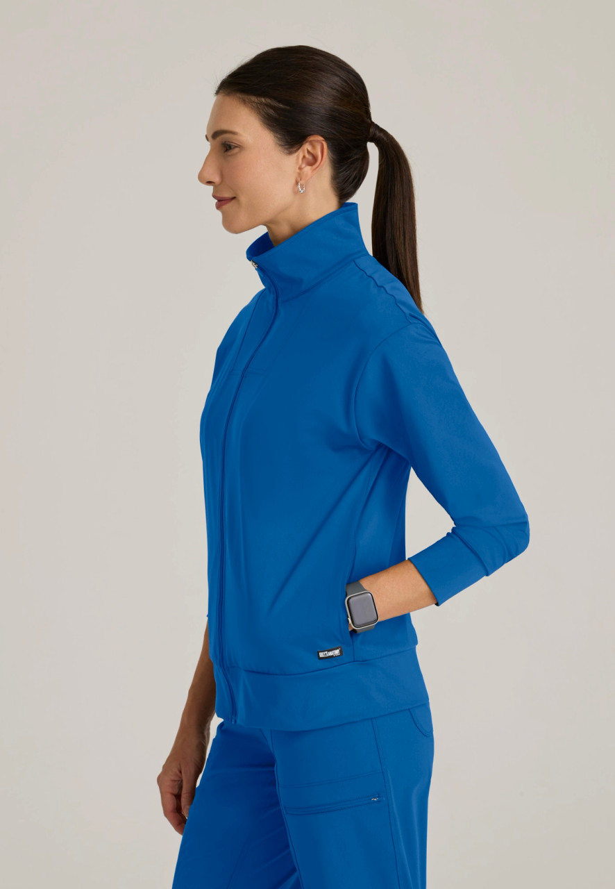 GREY'S ANATOMY by BARCO Knit Stretch Women's Zip-Front Jacket