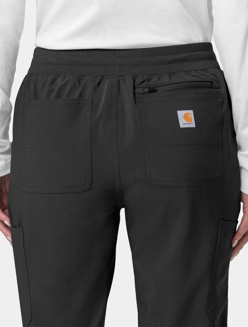 CARHARTT Cross-Flex Women's Cargo Jogger Scrub Pant C53110 - The
