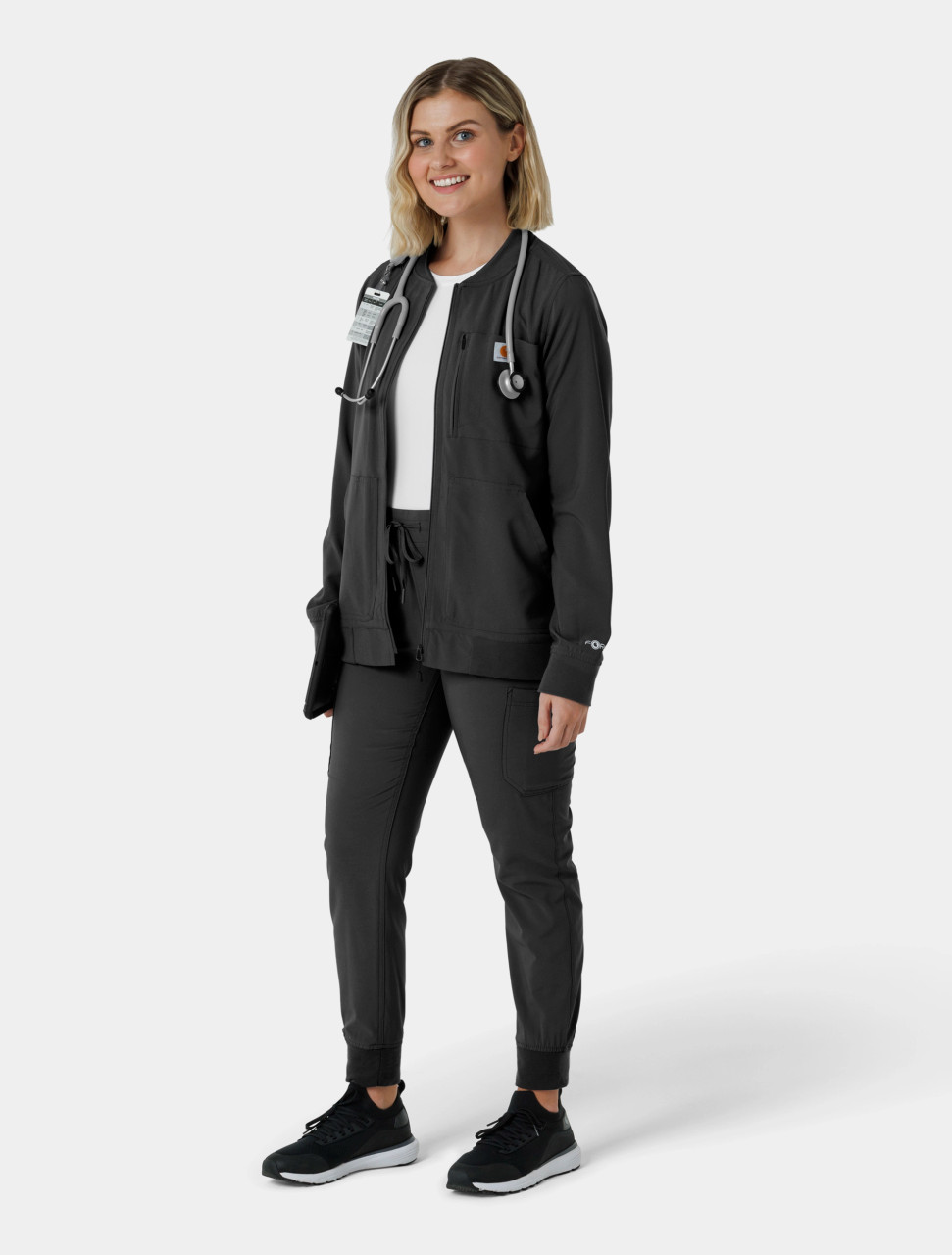 CARHARTT Cross-Flex Women's Lightweight Scrub Jacket C82410 - The