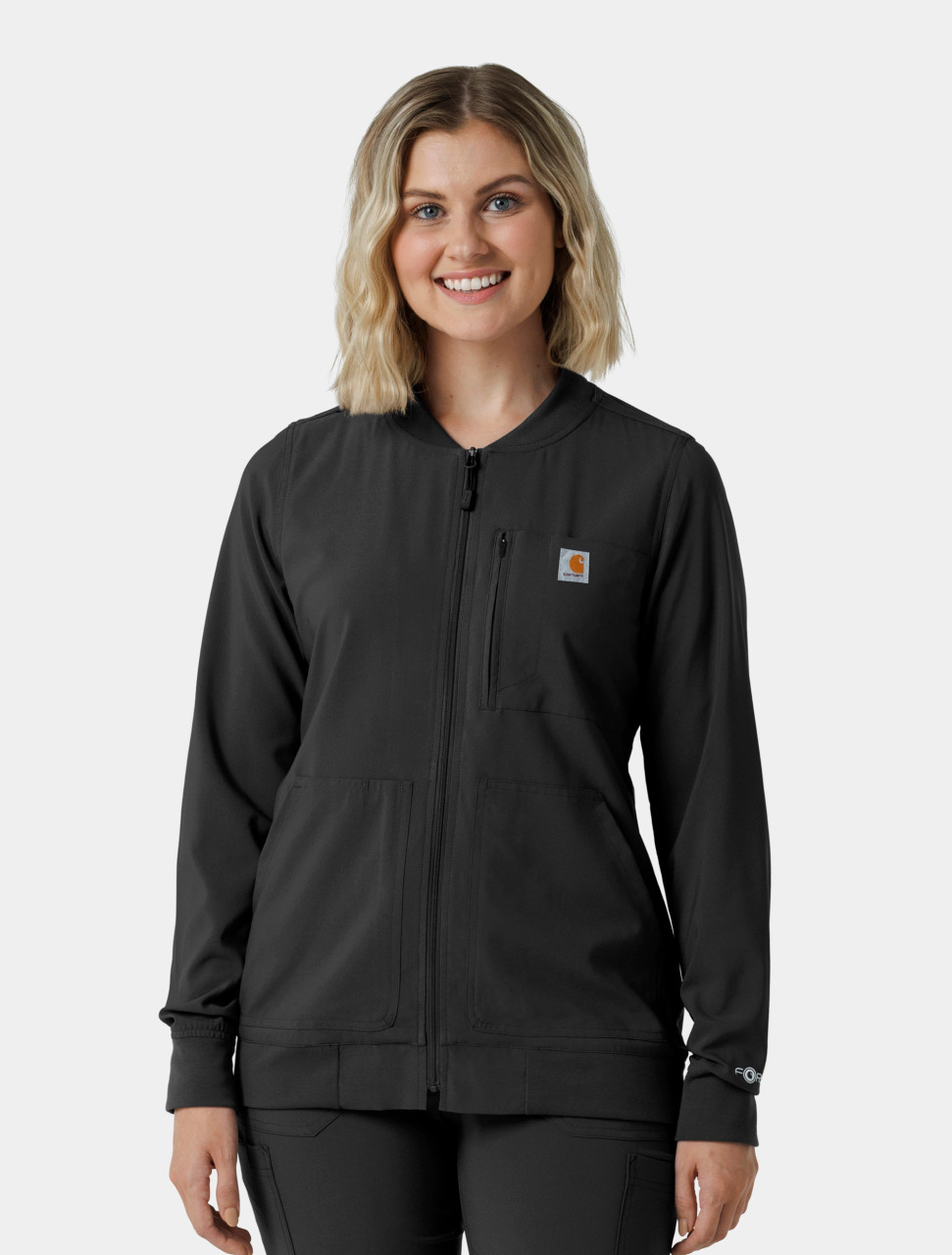 CARHARTT Cross-Flex Women's Lightweight Scrub Jacket C82410 - The