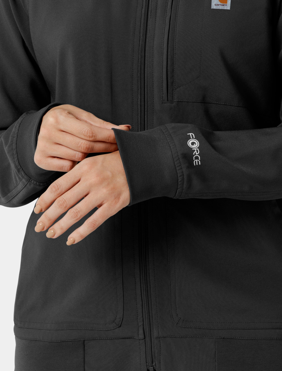 CARHARTT Cross-Flex Women's Lightweight Scrub Jacket C82410 - The