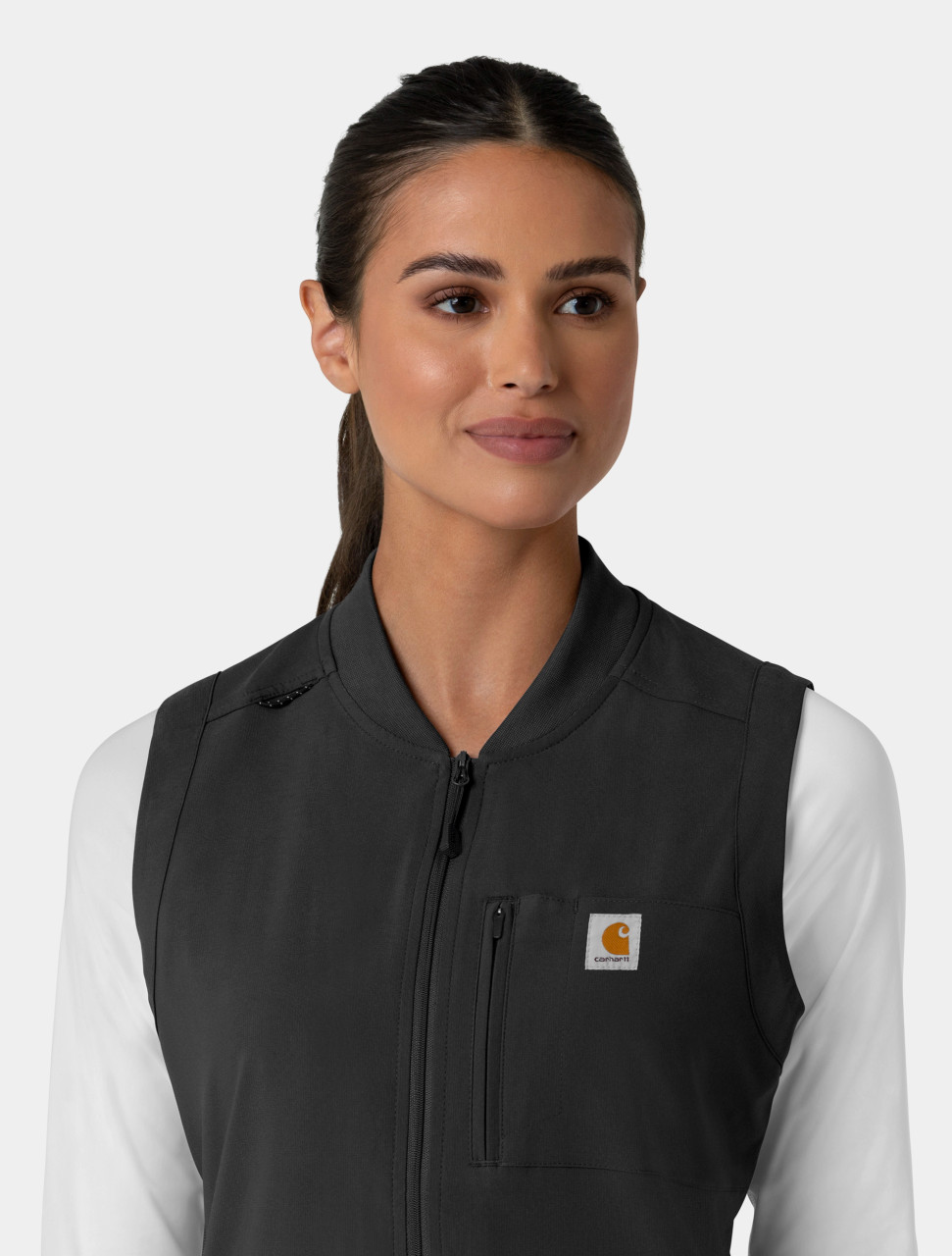 CARHARTT Cross-Flex Women's Lightweight Scrub Vest C82510 - The