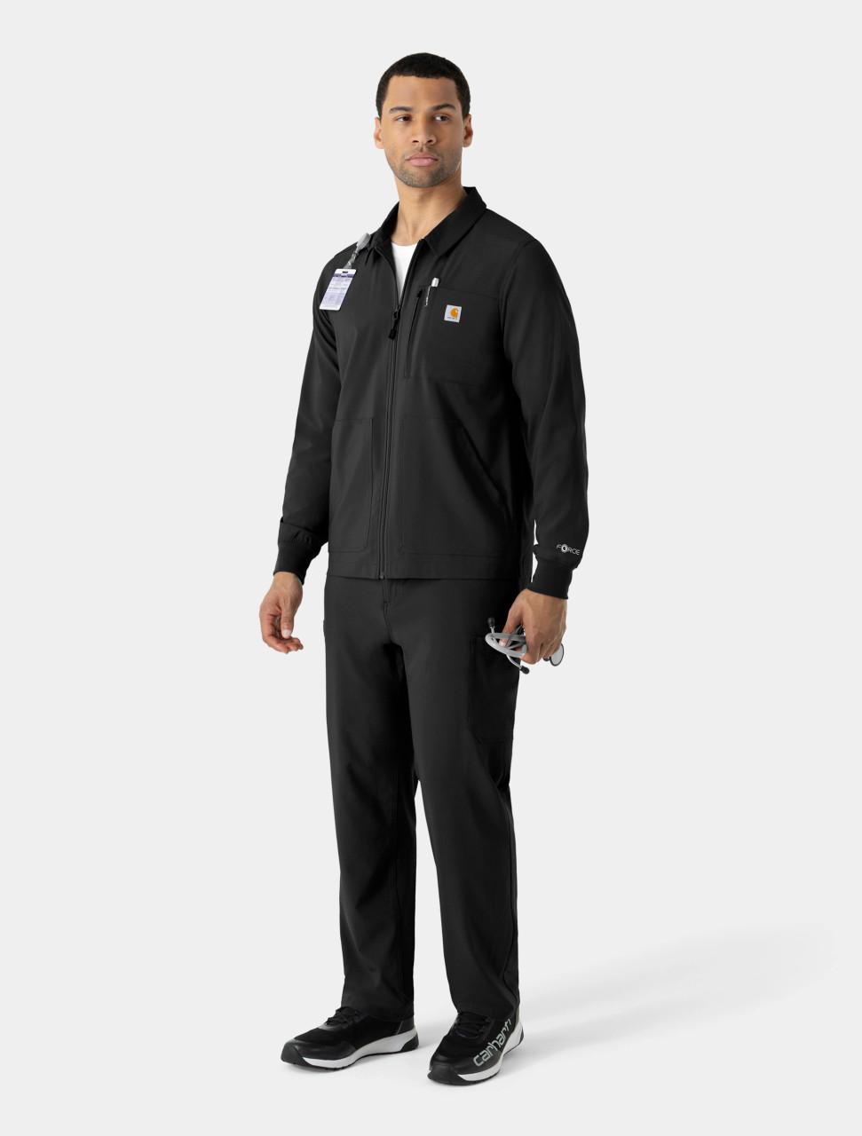 CARHARTT Cross-Flex Men's Lightweight Scrub Jacket C86310 - The