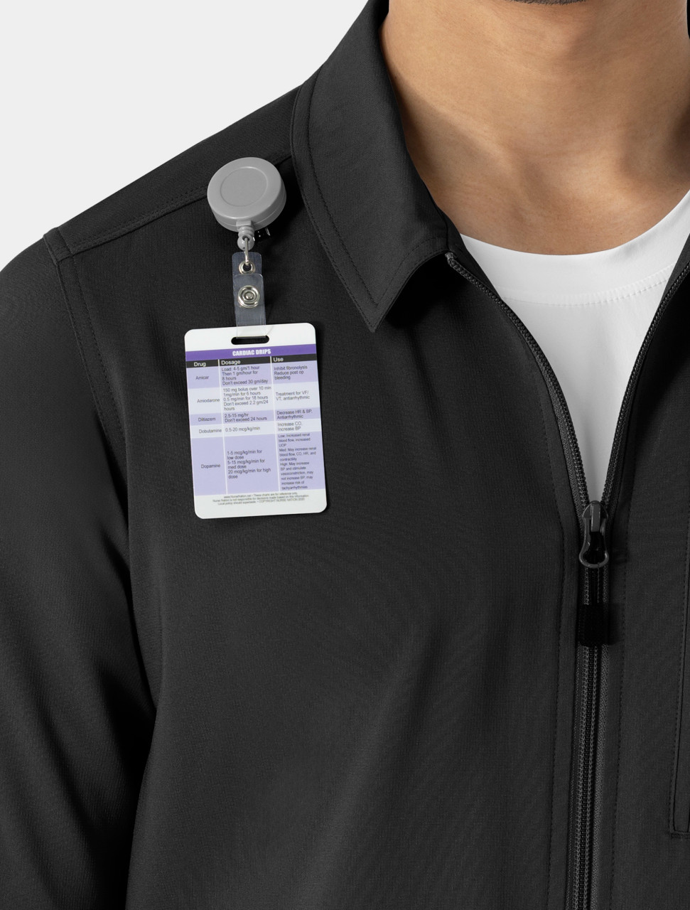 CARHARTT Cross-Flex Men's Lightweight Scrub Jacket C86310 - The