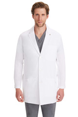 Healing Hands White Coat Men's Logan Coat #5100