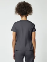 Cherokee Workwear  Revolution Women's Petite V-Neck Top #WW612P