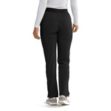 Back view of Skechers by Barco women's Breeze Pant SK202 in black.