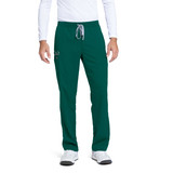 Front View of Grey's Anatomy Men's Pant GRP558 in Hunter