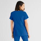 Back View of Grey's Anatomy Maternity Top GRT094 in New Royal