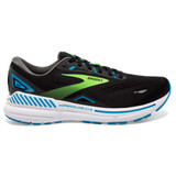 Brooks Men's Adrenaline GTS 23 Black/Hawaiian Ocean/Green