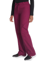 Left side view of unisex Dickies EDS Signature pant #83006 in wine.