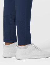 Leg opening view of the women's Wink W123 scrub pant #5045 in navy.