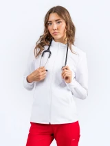 SPIRIT SCRUBS Women's Zip-Front Scrub Jacket UOJ709